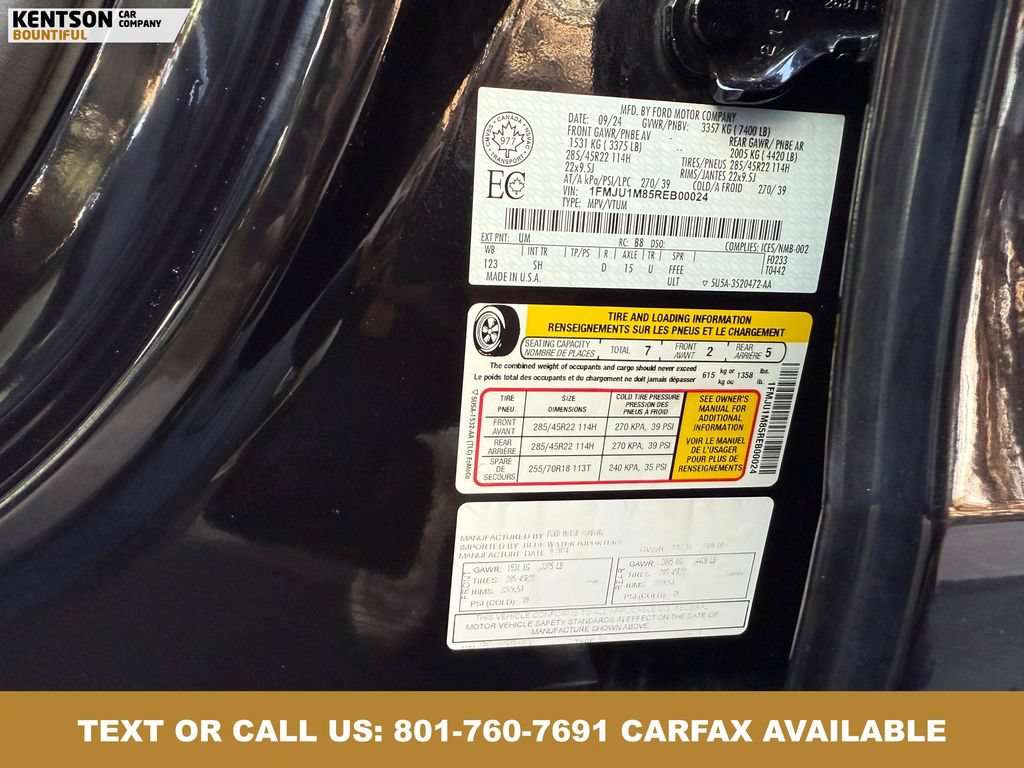 Used 2024 Ford Expedition Platinum AWD/4WD image 48