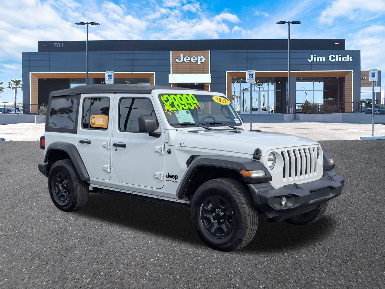 Used 2022 Jeep Wrangler Unlimited Sport