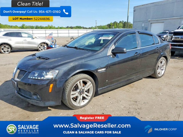 Used 2008 Pontiac G8 w/ Comfort And Sound Package RWD image 1