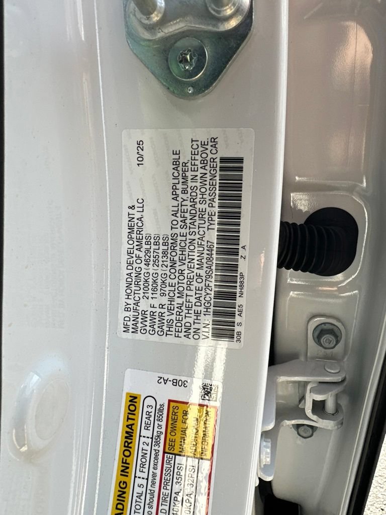 Certified 2025 Honda Accord Sport image 23