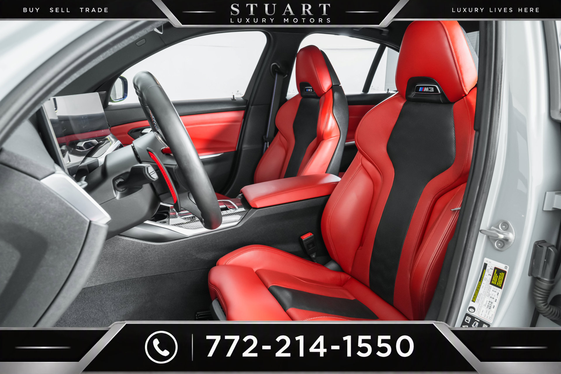 Used 2024 BMW M3 Competition w/ M Carbon Exterior Package AWD/4WD image 11