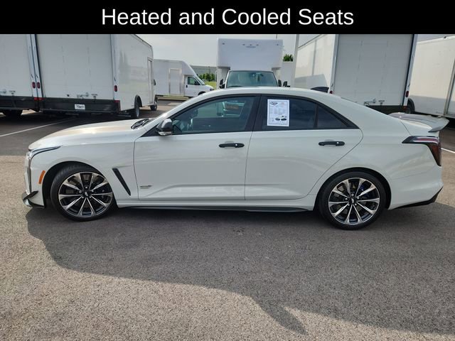 Used 2022 Cadillac CT4 V Blackwing w/ Carbon Fiber 1 Package RWD image 4