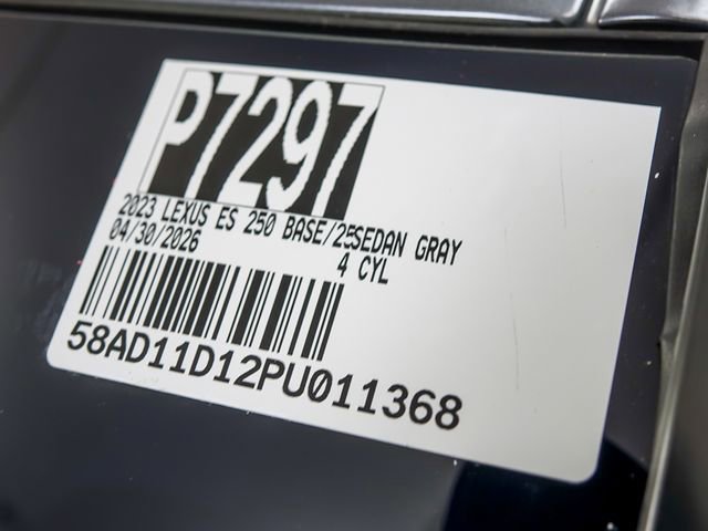 Used 2023 Lexus ES 250 w/ Premium Package AWD/4WD image 29