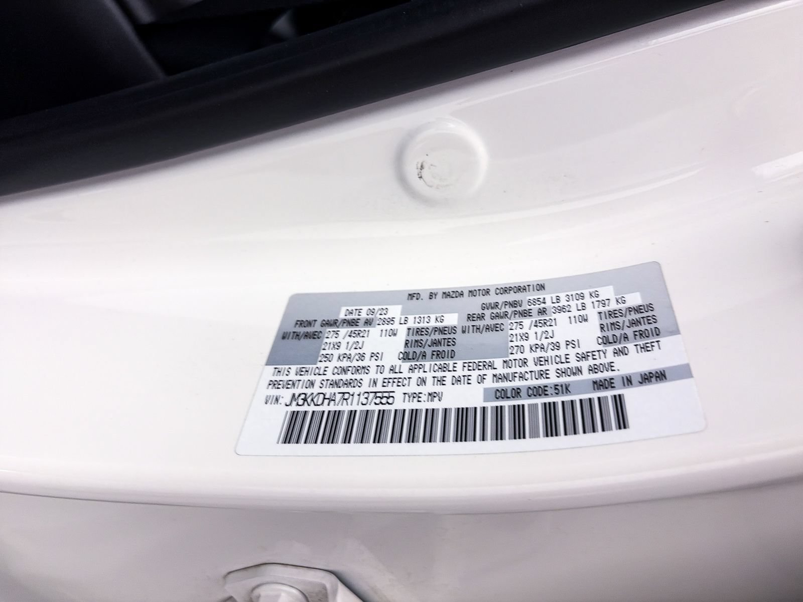 Used 2024 MAZDA CX-90 Plug-In Hybrid w/ Premium Pkg AWD/4WD image 43