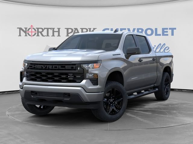 New 2026 Chevrolet Silverado 1500 Custom w/ Turbomax Blackout Package RWD image 8