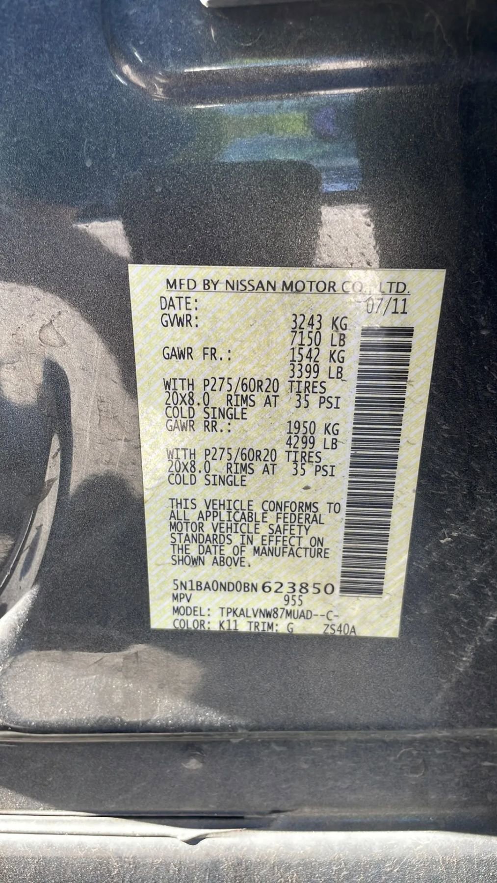 Used 2011 Nissan Armada SL image 14