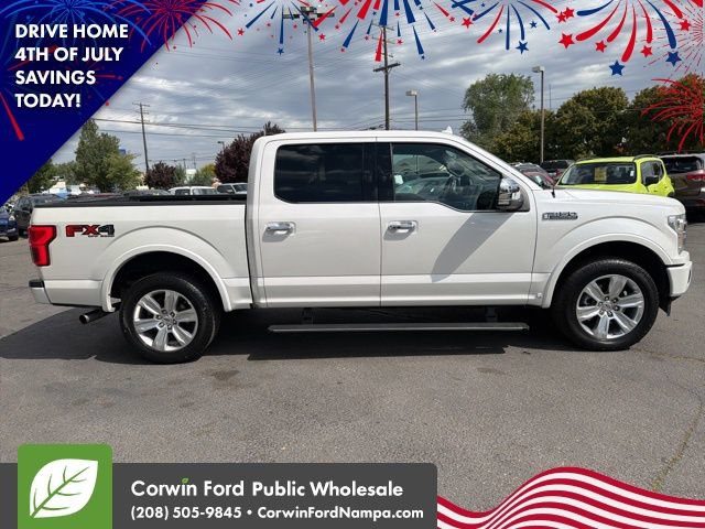 Used 2018 Ford F150 Platinum w/ Technology Package AWD/4WD image 4