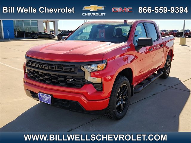New 2025 Chevrolet Silverado 1500 Custom w/ Turbomax Blackout Package