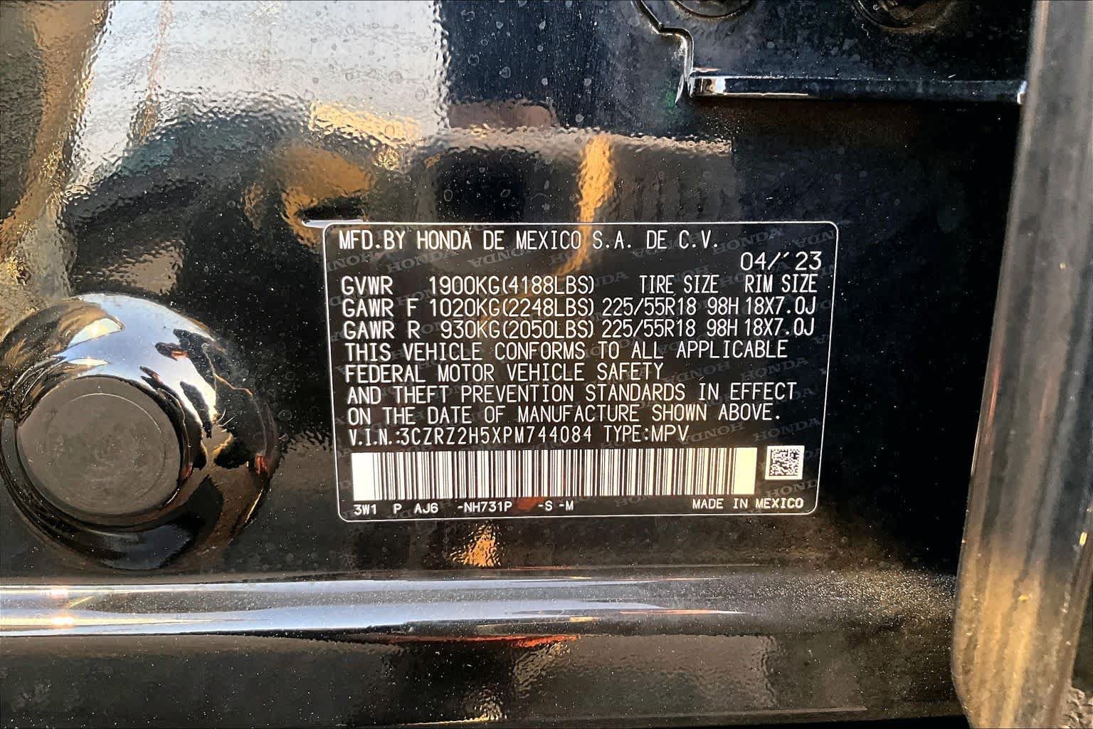 Used 2023 Honda HR-V Sport image 35