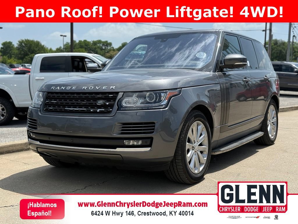 Used 2016 Land Rover Range Rover HSE