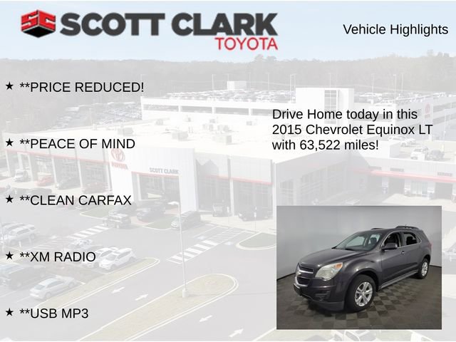 Used 2015 Chevrolet Equinox LT w/ Driver Convenience Package FWD image 8