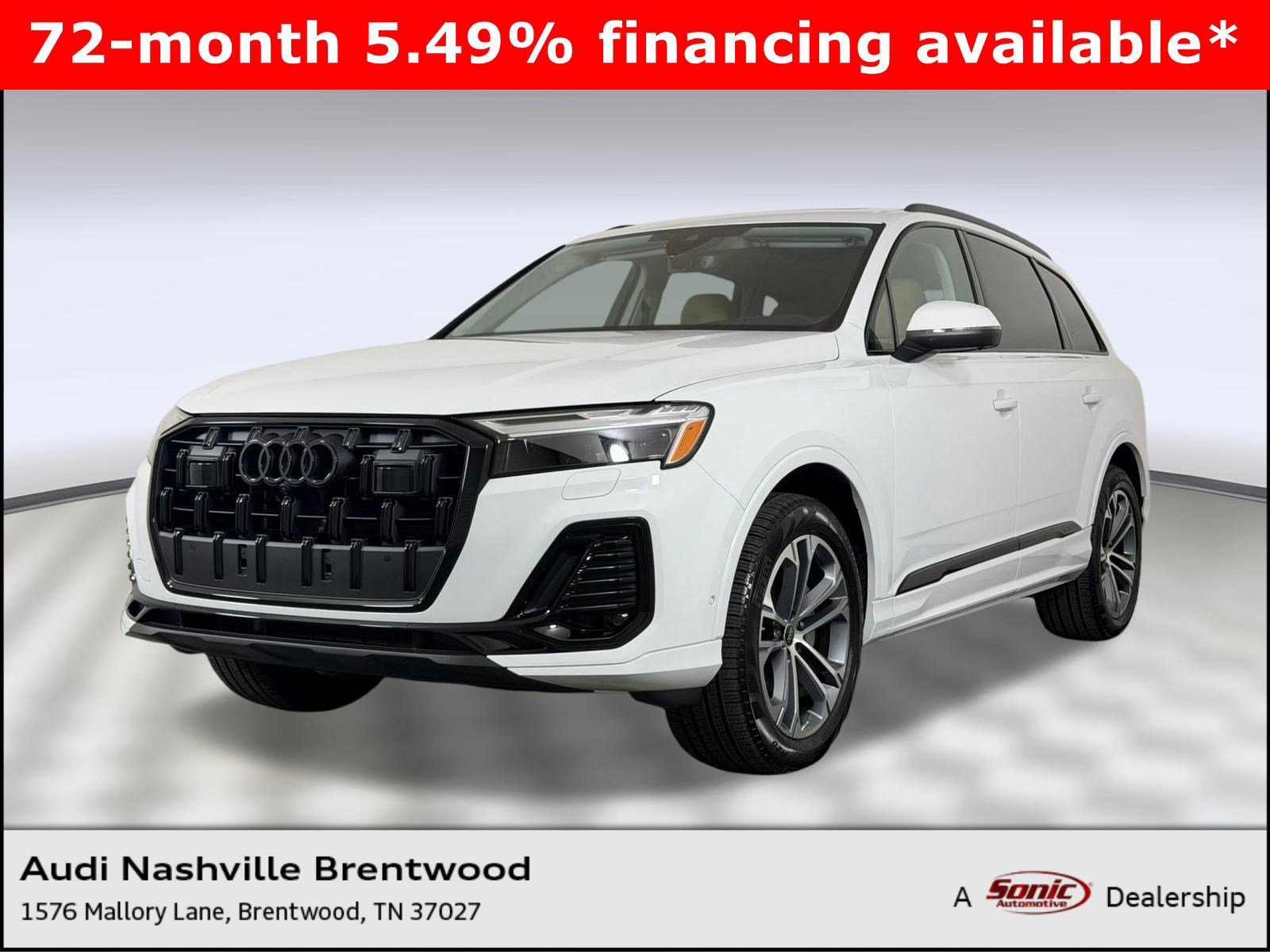 Certified 2026 Audi Q7 2.0T Premium