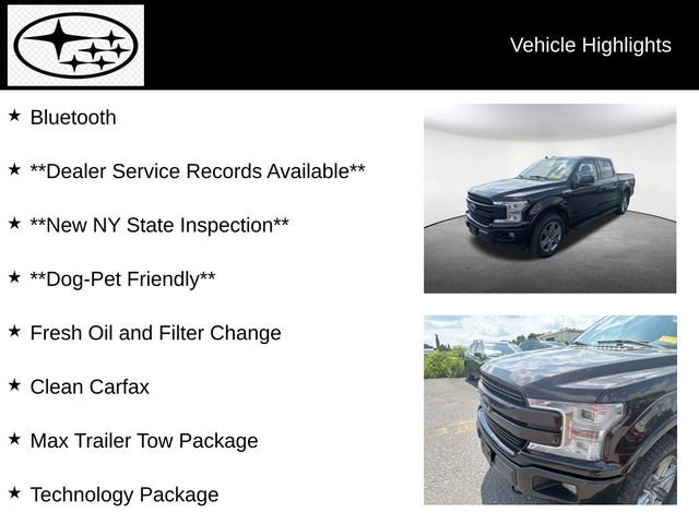 Used 2019 Ford F150 Lariat w/ Equipment Group 502A Luxury AWD/4WD image 11