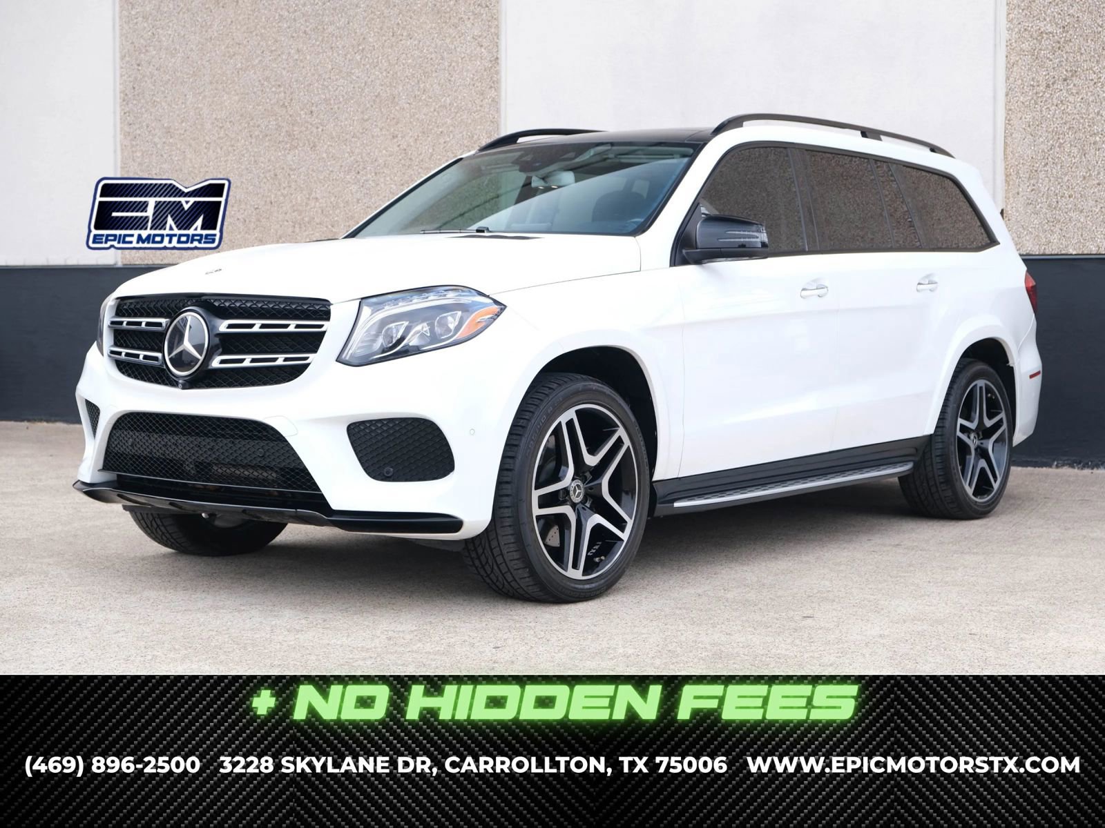 Used 2018 Mercedes-Benz GLS 550 GLS 550 4MATIC Sport Utility 4 w/ Driver Assistance Package image 1