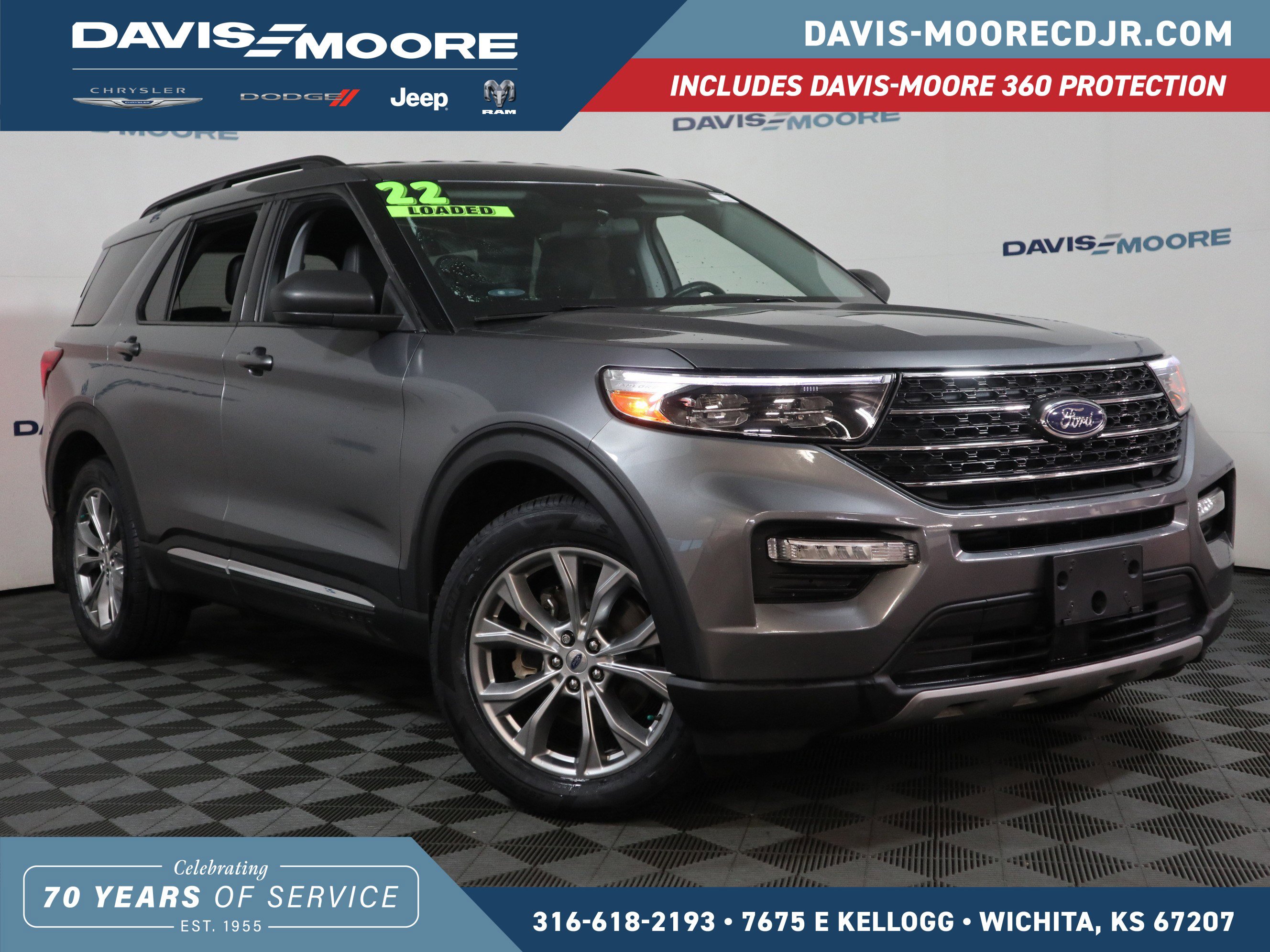 Used 2022 Ford Explorer XLT w/ Equipment Group 202A image 1