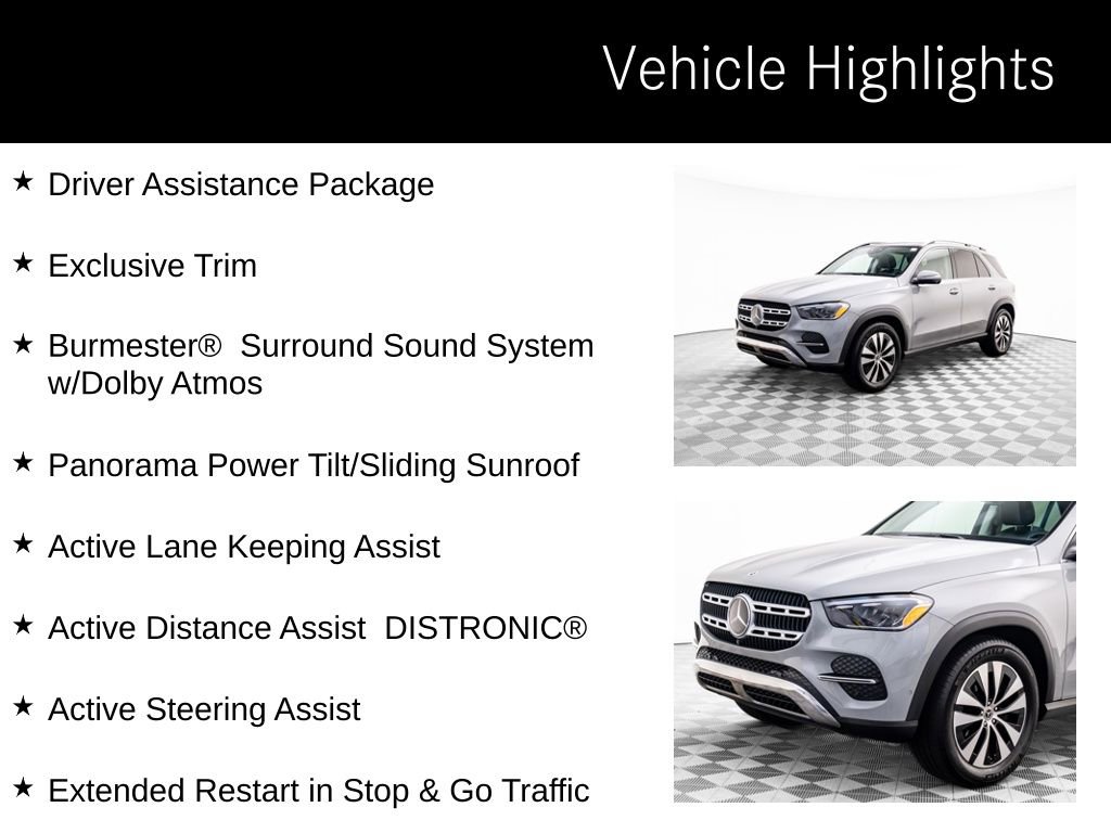 Certified 2024 Mercedes-Benz GLE 350 4MATIC w/ Driver Assistance Package image 10