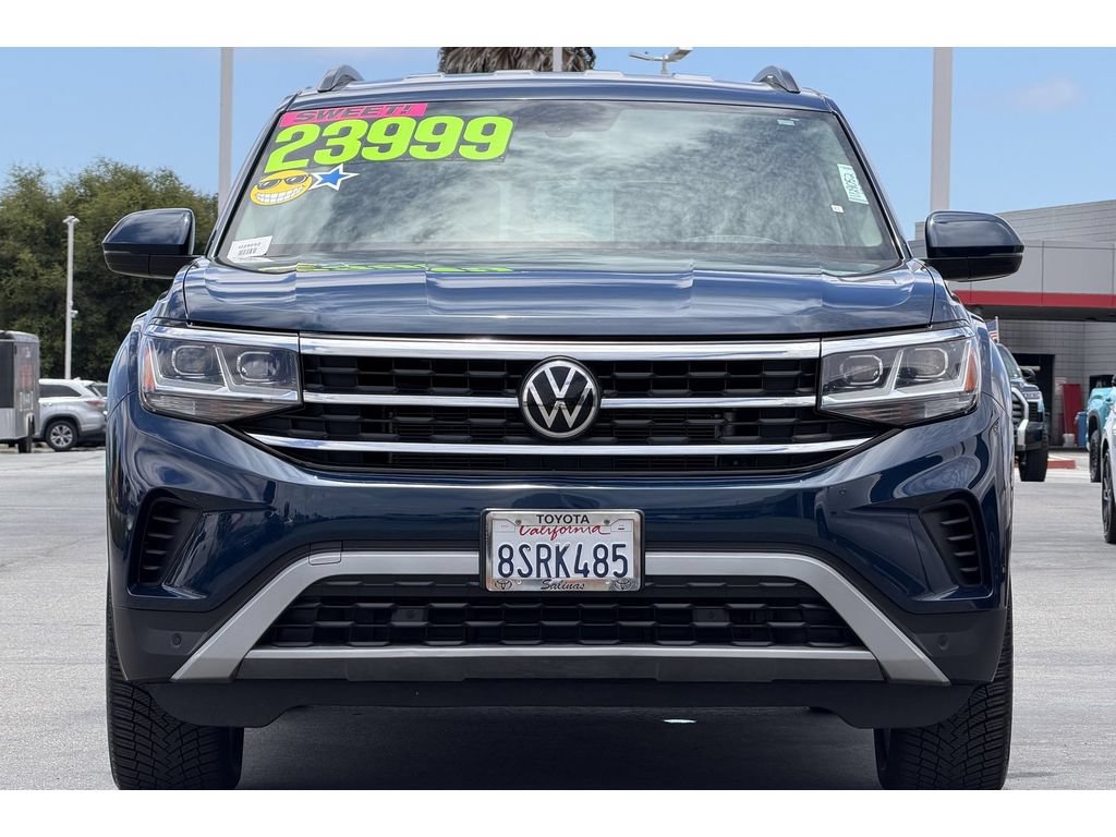 Used 2021 Volkswagen Atlas SE w/ Towing Package AWD/4WD image 9
