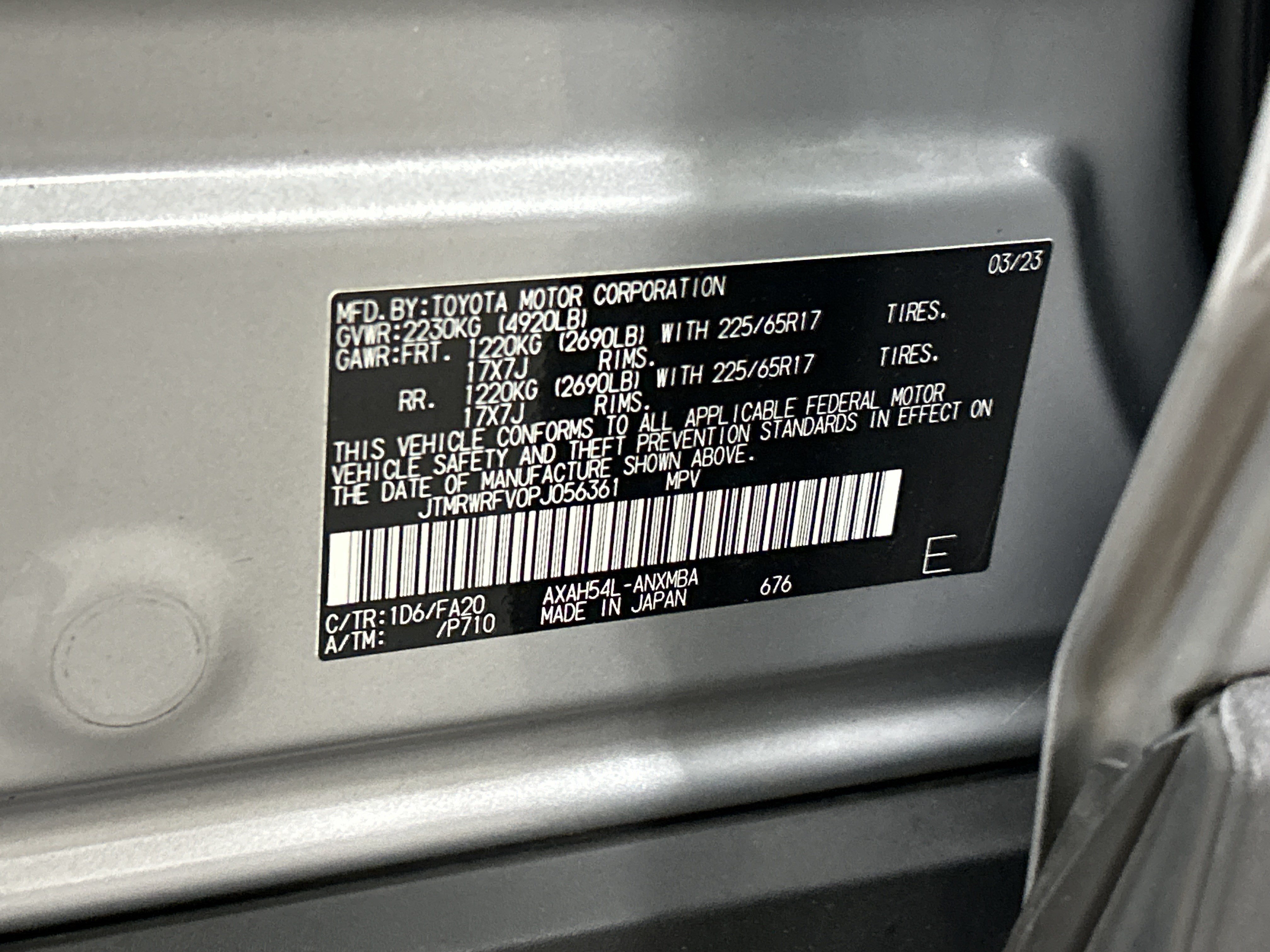 Certified 2023 Toyota RAV4 XLE w/ Convenience Package AWD/4WD image 35