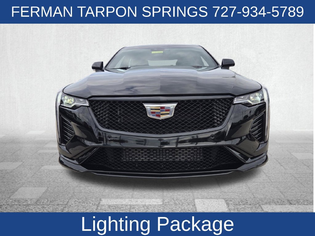 Certified 2025 Cadillac CT4 V w/ Navigation Package RWD image 5