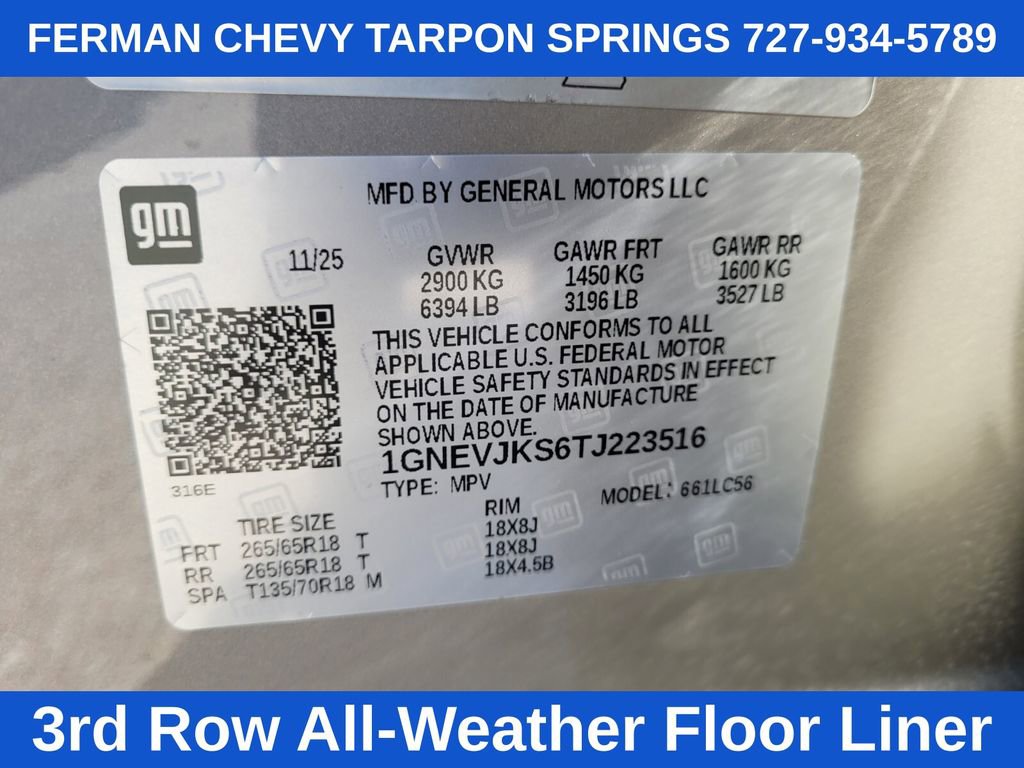 New 2026 Chevrolet Traverse Z71 w/ Driver Confidence Package image 23