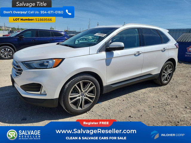 Used 2019 Ford Edge Titanium w/ Cold Weather Package