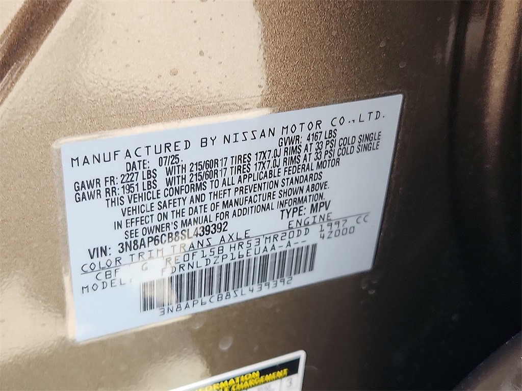 New 2025 Nissan Kicks SV w/ SV Premium Package image 11