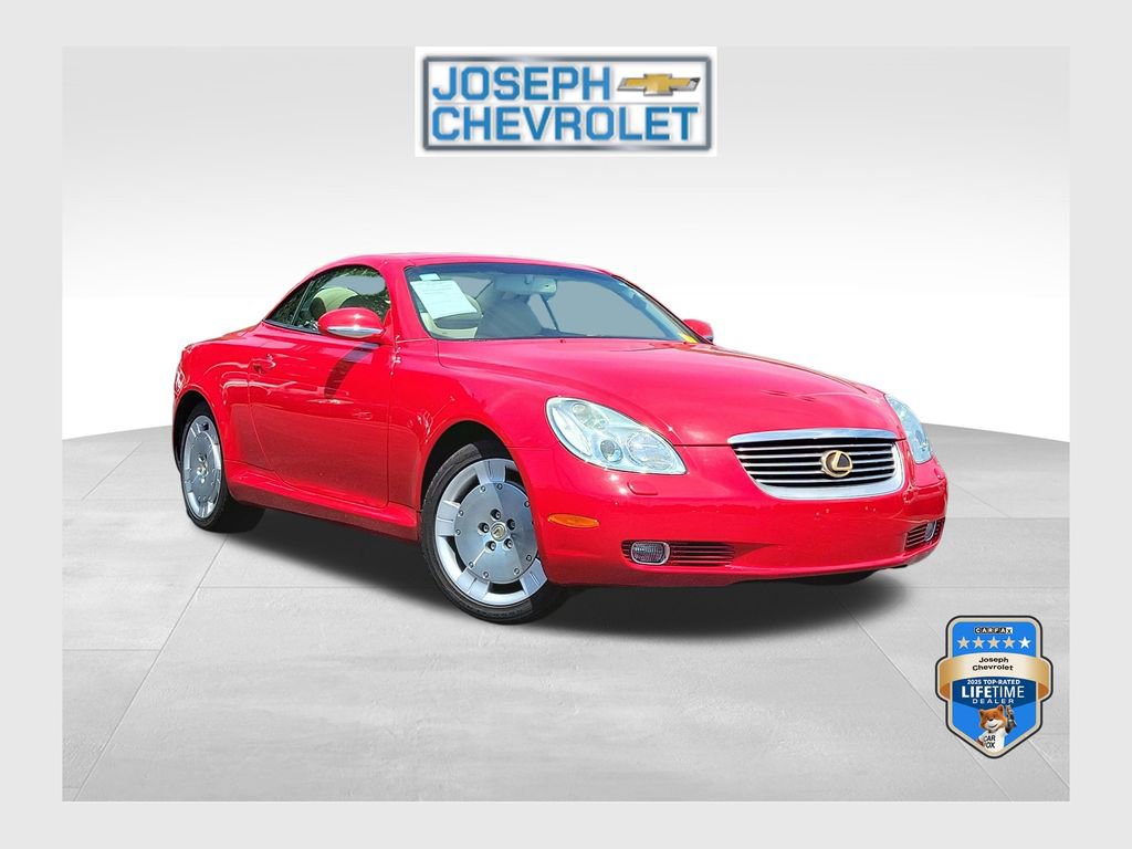 Used 2002 Lexus SC 430 Convertible RWD image 1
