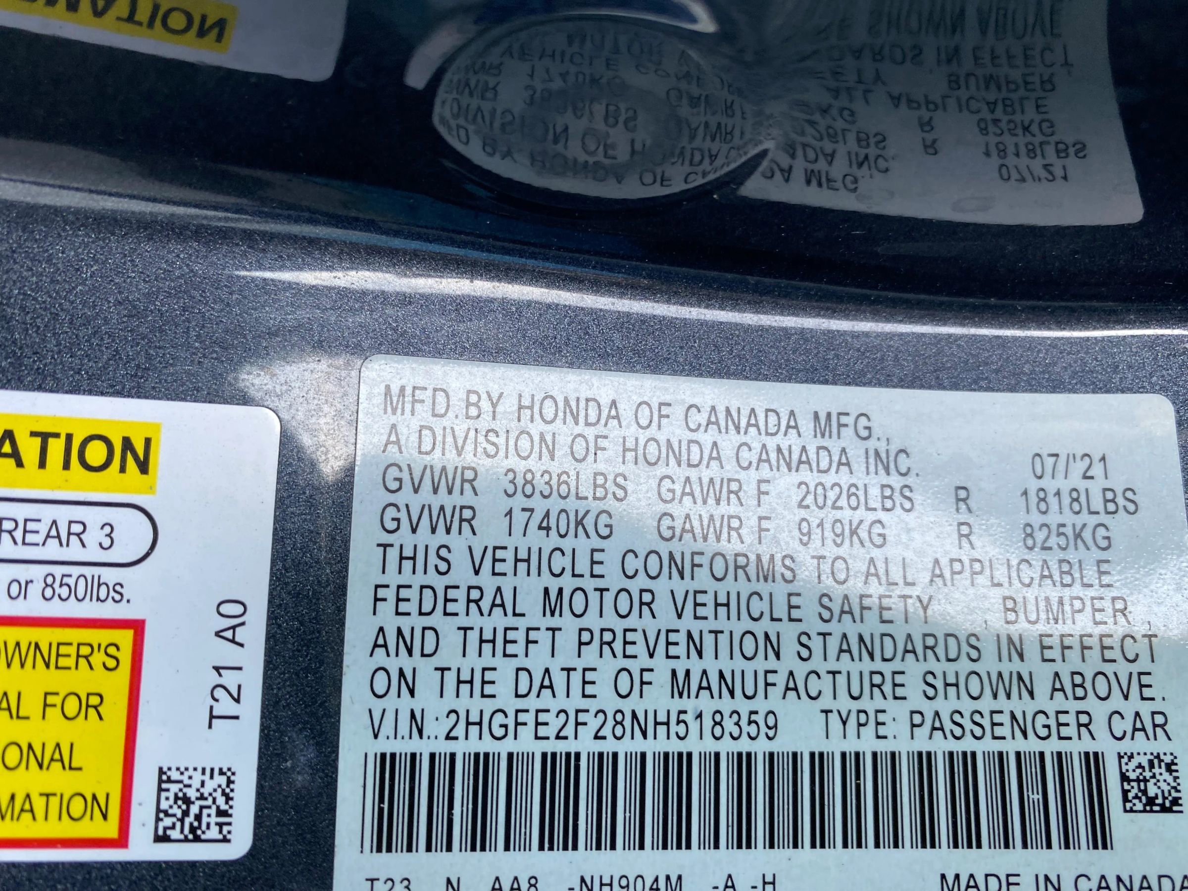 Used 2022 Honda Civic LX image 32