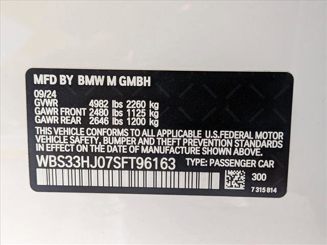 Used 2025 BMW M3 Competition w/ M Driver's Package image 23