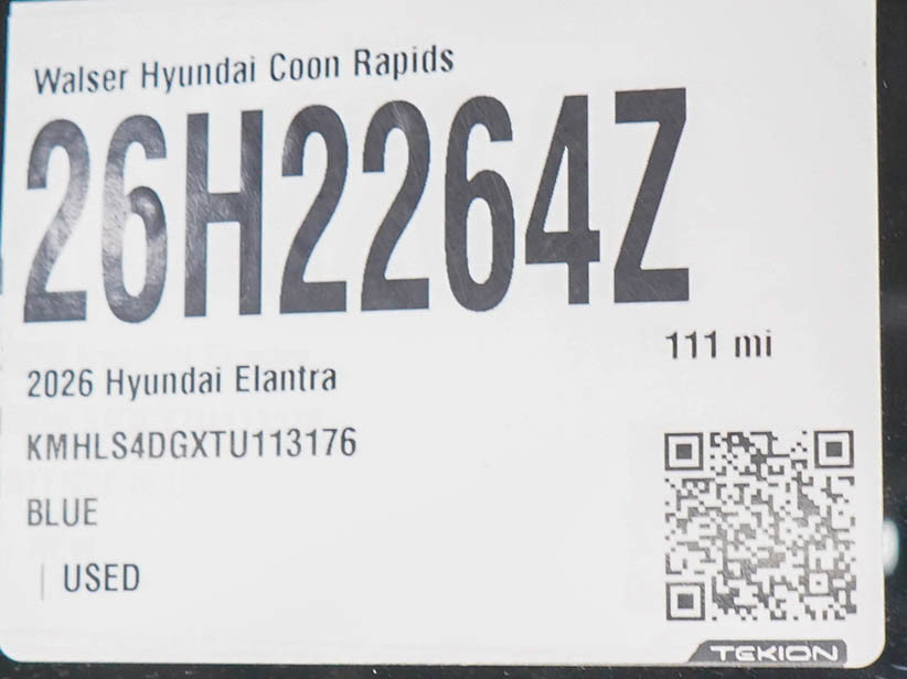 Used 2026 Hyundai Elantra SEL Sport Premium FWD image 28