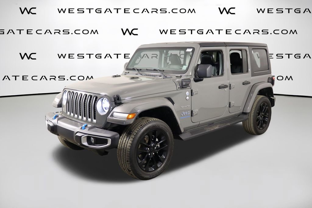Used 2023 Jeep Wrangler Unlimited Sahara w/ Cold Weather Group AWD/4WD 360° Tour