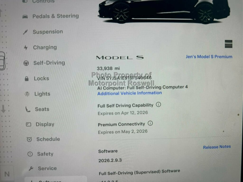 Used 2025 Tesla Model S AWD/4WD image 9