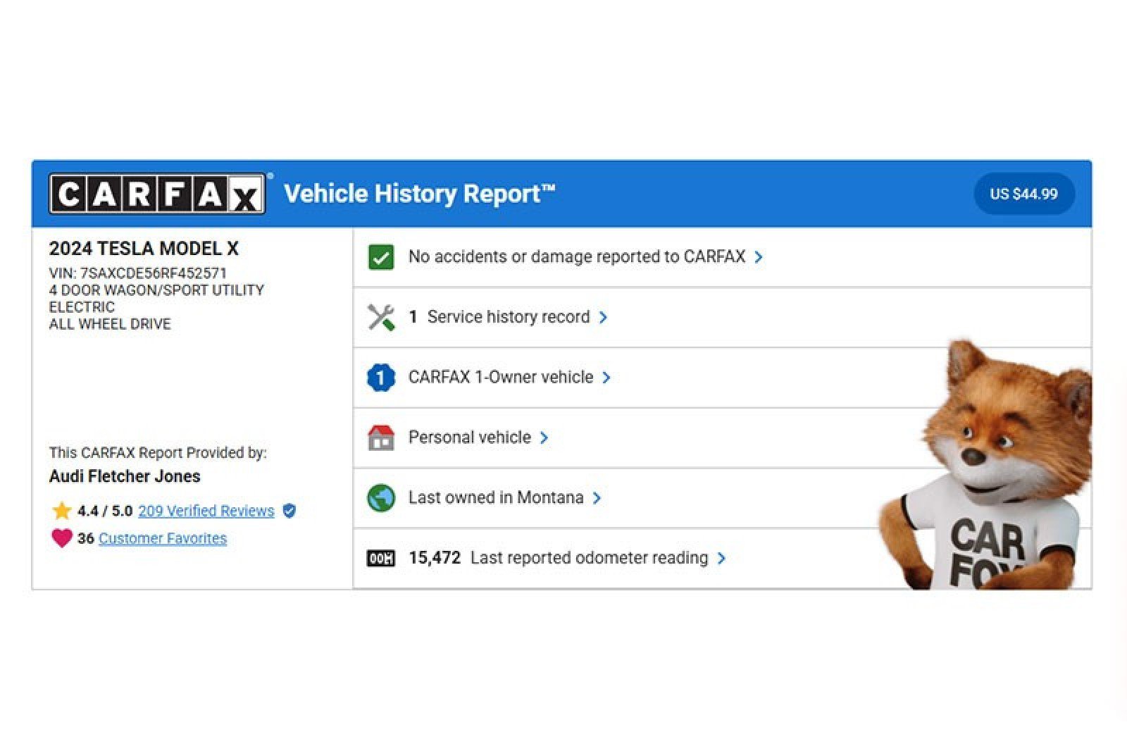 Used 2024 Tesla Model X image 2