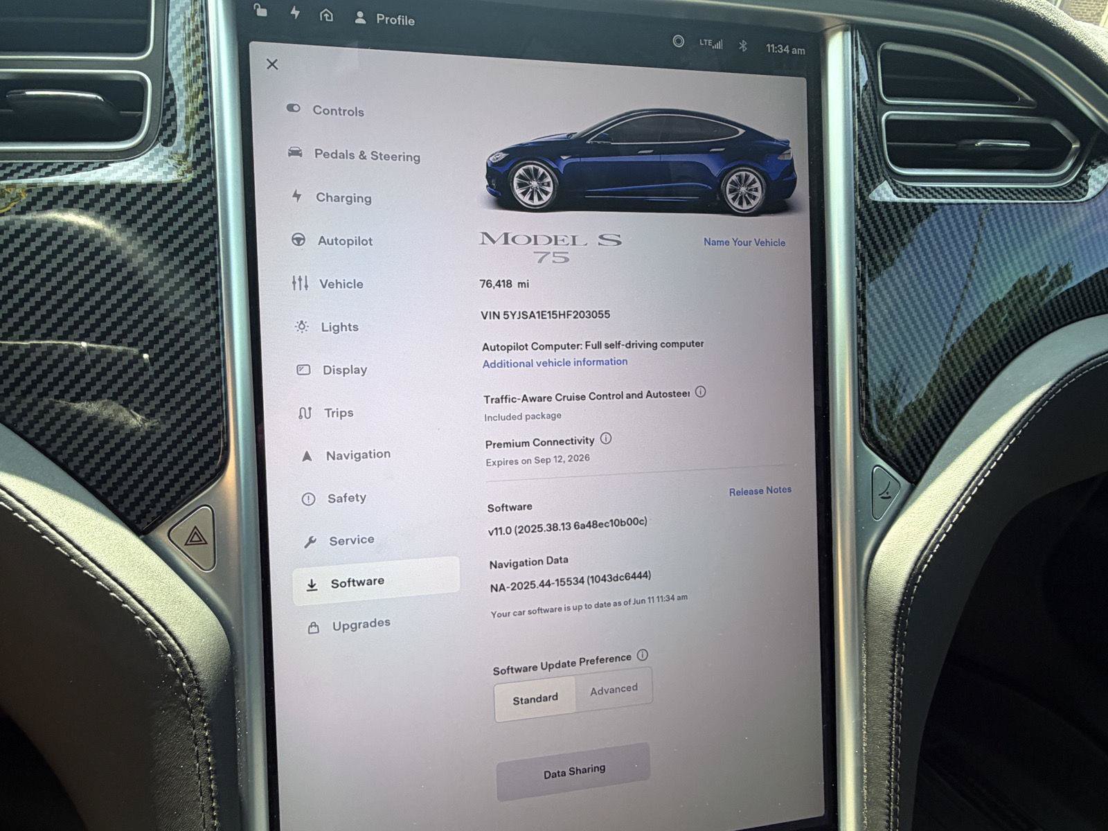 Used 2017 Tesla Model S 75 RWD image 12
