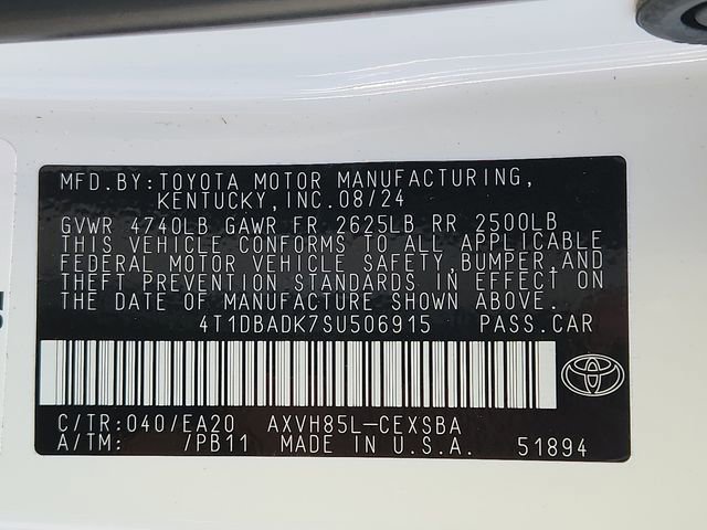 Used 2025 Toyota Camry SE w/ Convenience Package image 26