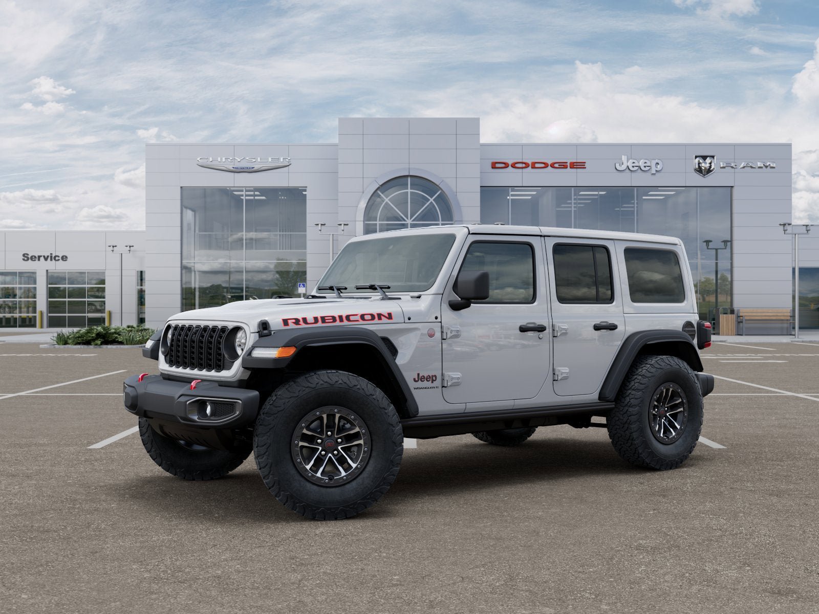New 2025 Jeep Wrangler Unlimited Rubicon w/ XTREMEE 35" Tire Package