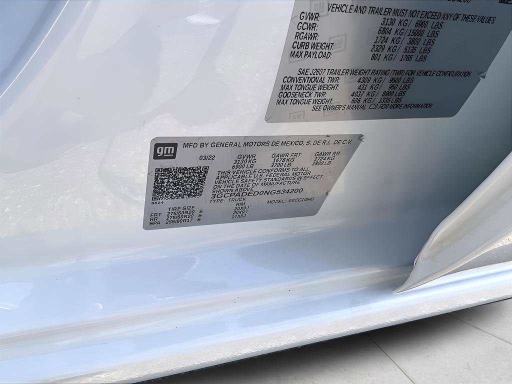 Certified 2022 Chevrolet Silverado 1500 RST w/ All Star Edition Plus image 28