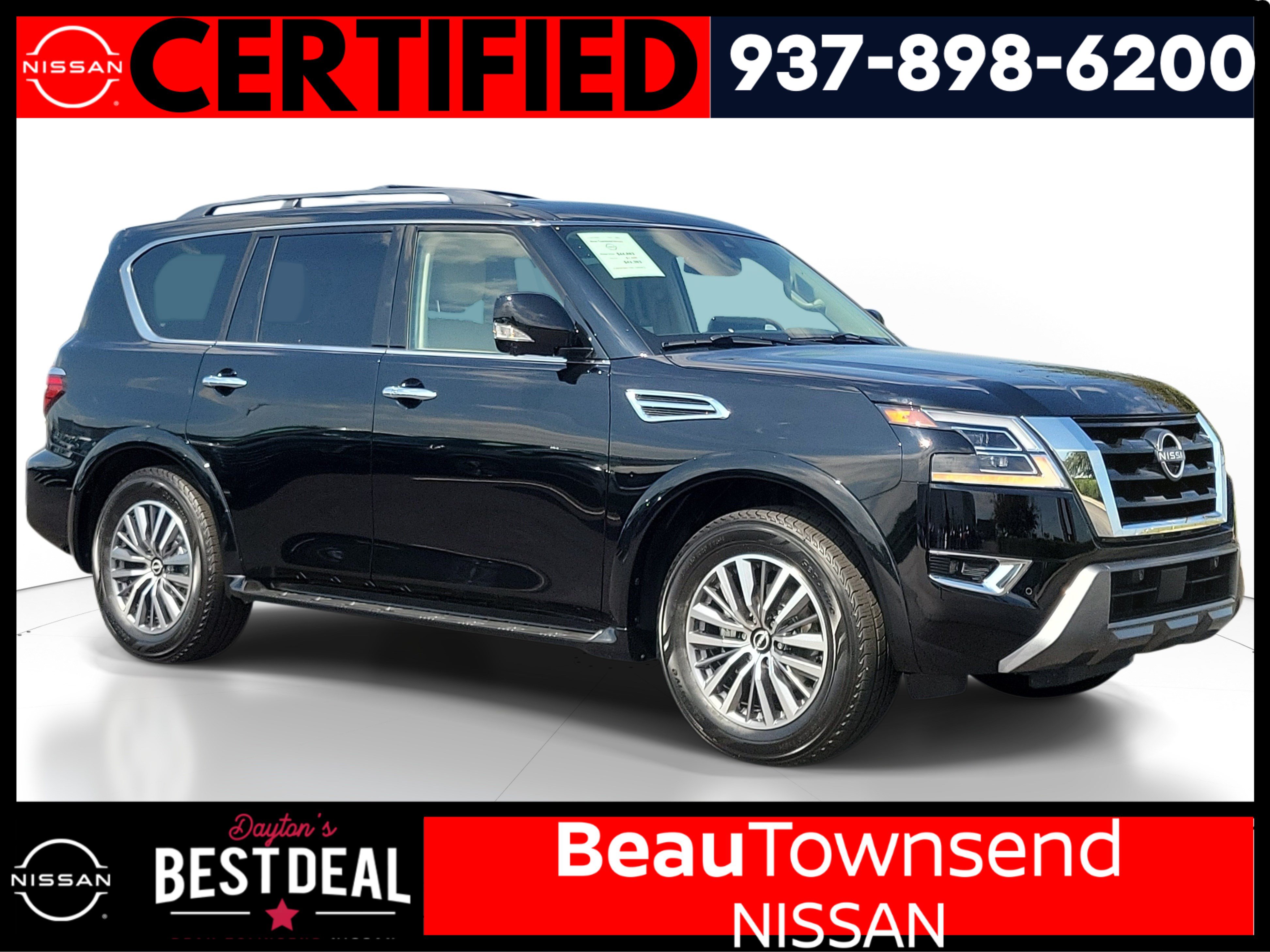 Certified 2023 Nissan Armada SL w/ Captain's Chairs Package