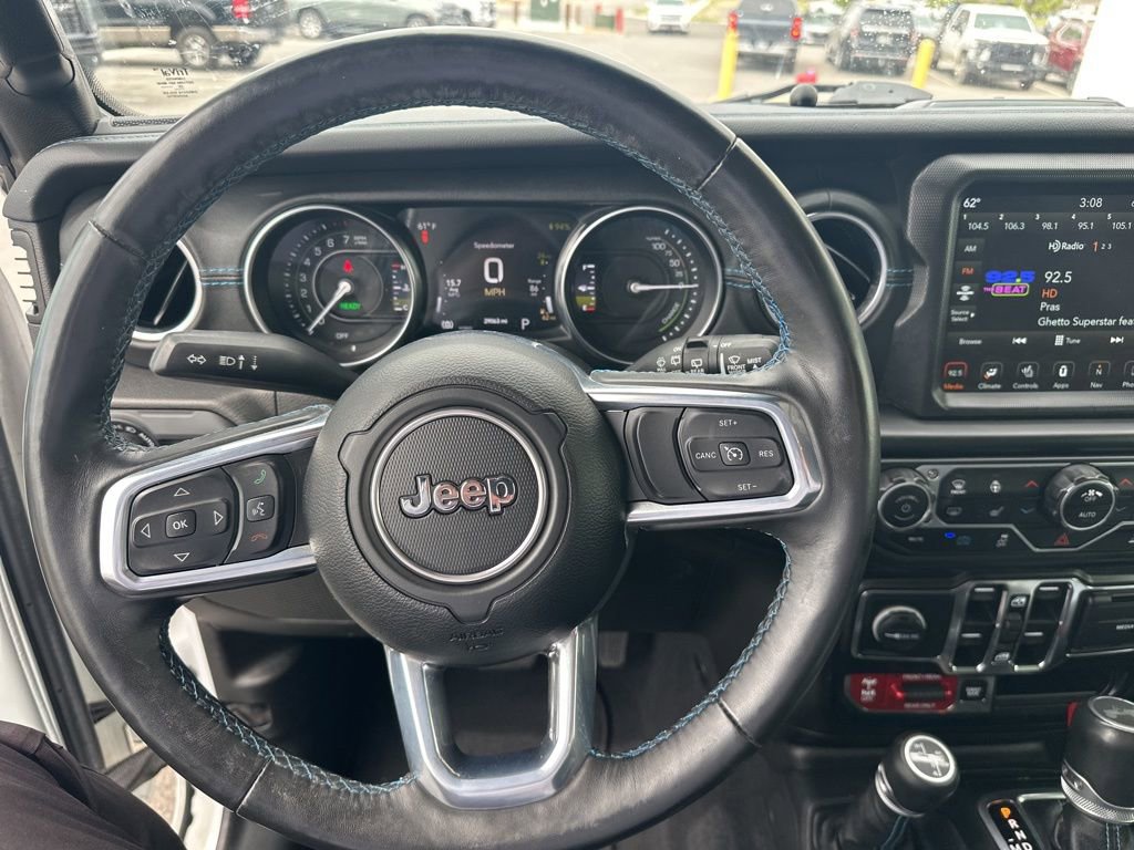 Certified 2023 Jeep Wrangler Unlimited Rubicon 4xe w/ Cold Weather Group AWD/4WD image 14