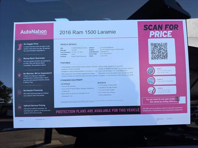 Used 2016 RAM 1500 Laramie w/ Convenience Group image 22