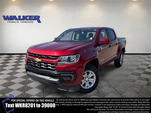 Used 2021 Chevrolet Colorado LT