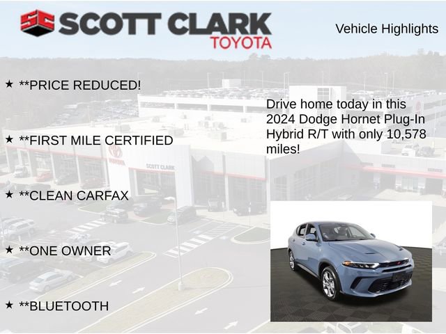 Used 2024 Dodge Hornet R/T w/ Tech Pack w/o Parking image 7