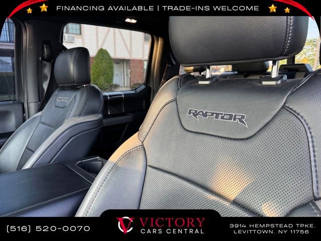 Used 2018 Ford F150 Raptor w/ Equipment Group 802A Luxury image 13