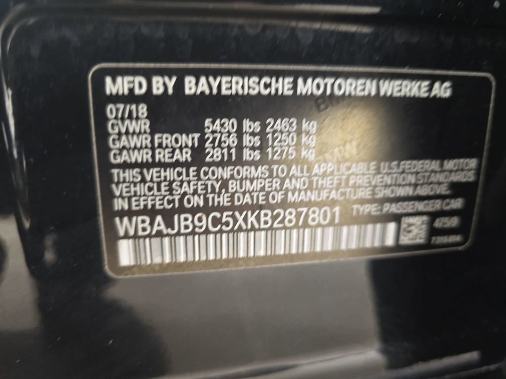 Used 2019 BMW M550i xDrive w/ Premium Package AWD/4WD image 34