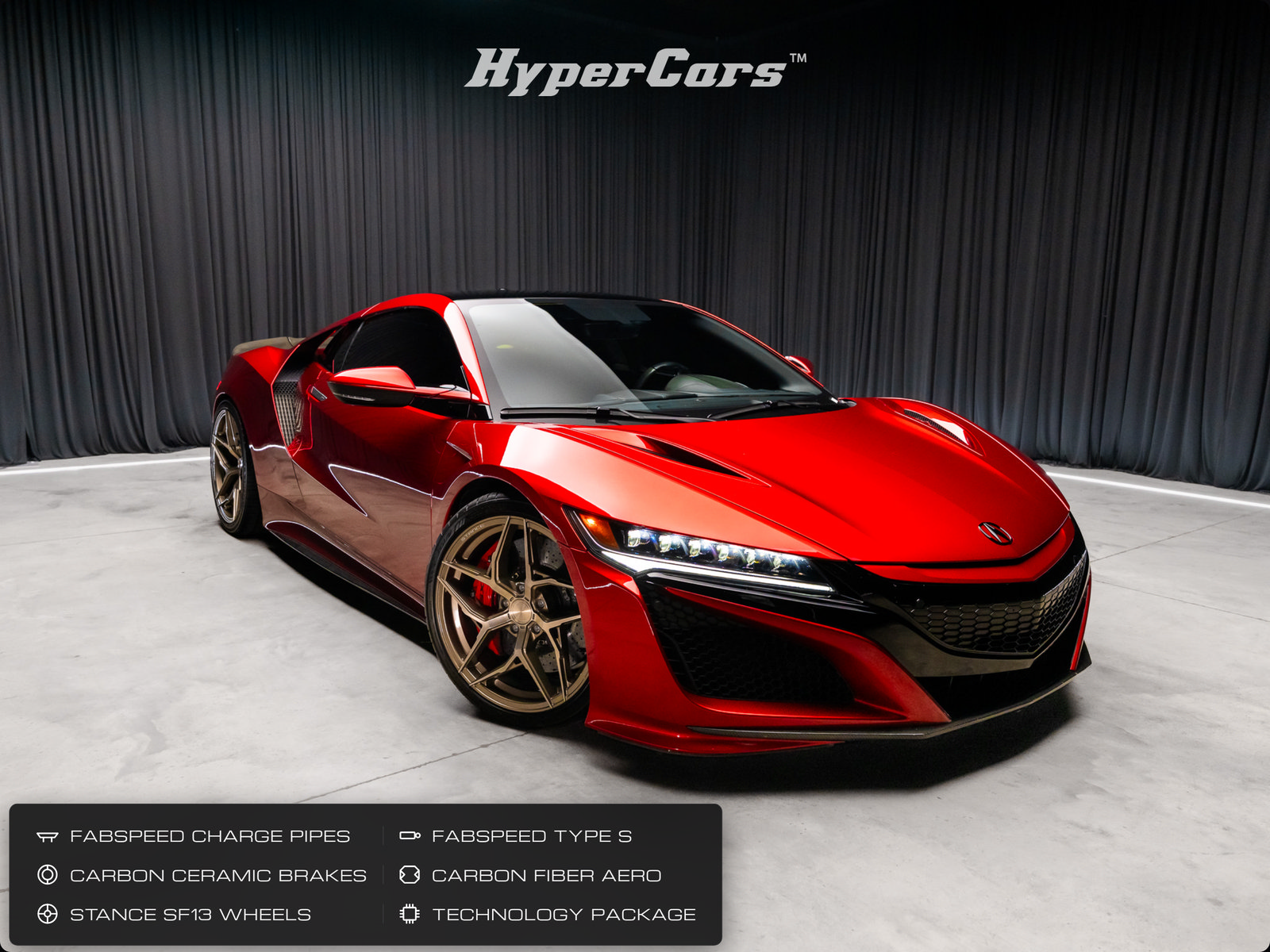 Used 2017 Acura NSX AWD/4WD image 1