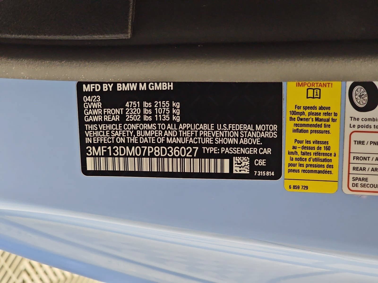 Used 2023 BMW M2 w/ Lighting Package RWD image 30