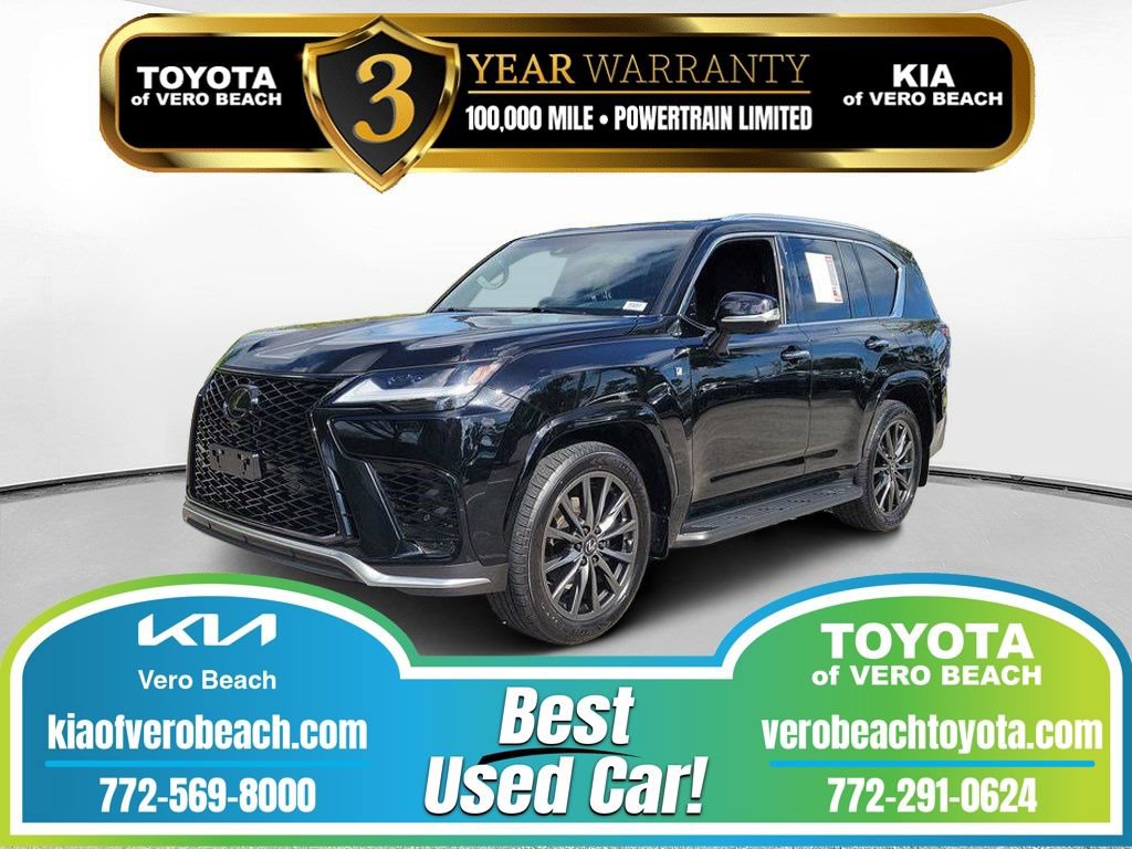 Used 2024 Lexus LX 600 F Sport AWD/4WD image 1