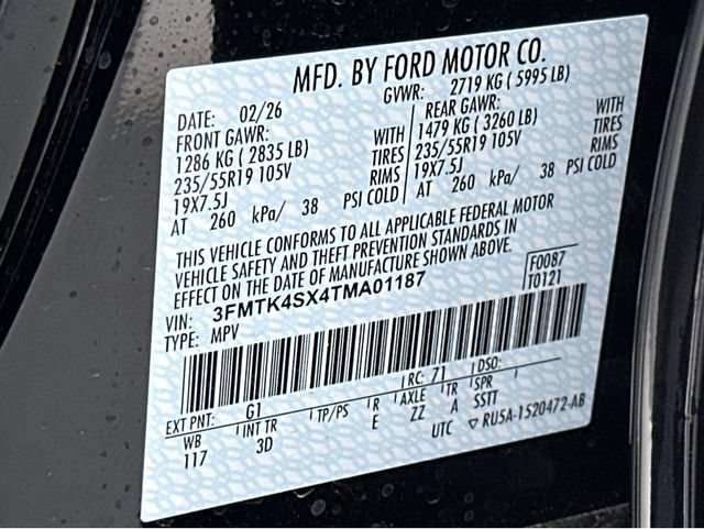 New 2026 Ford Mustang Mach-E GT w/ Interior Protection Package AWD/4WD image 39