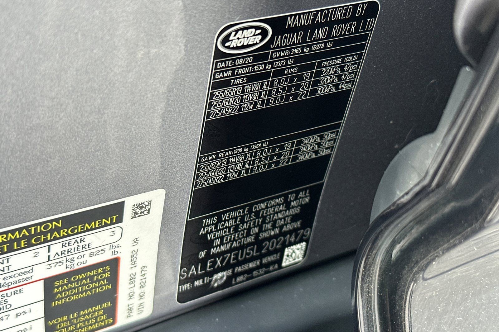 Used 2020 Land Rover Defender 110 X AWD/4WD image 36