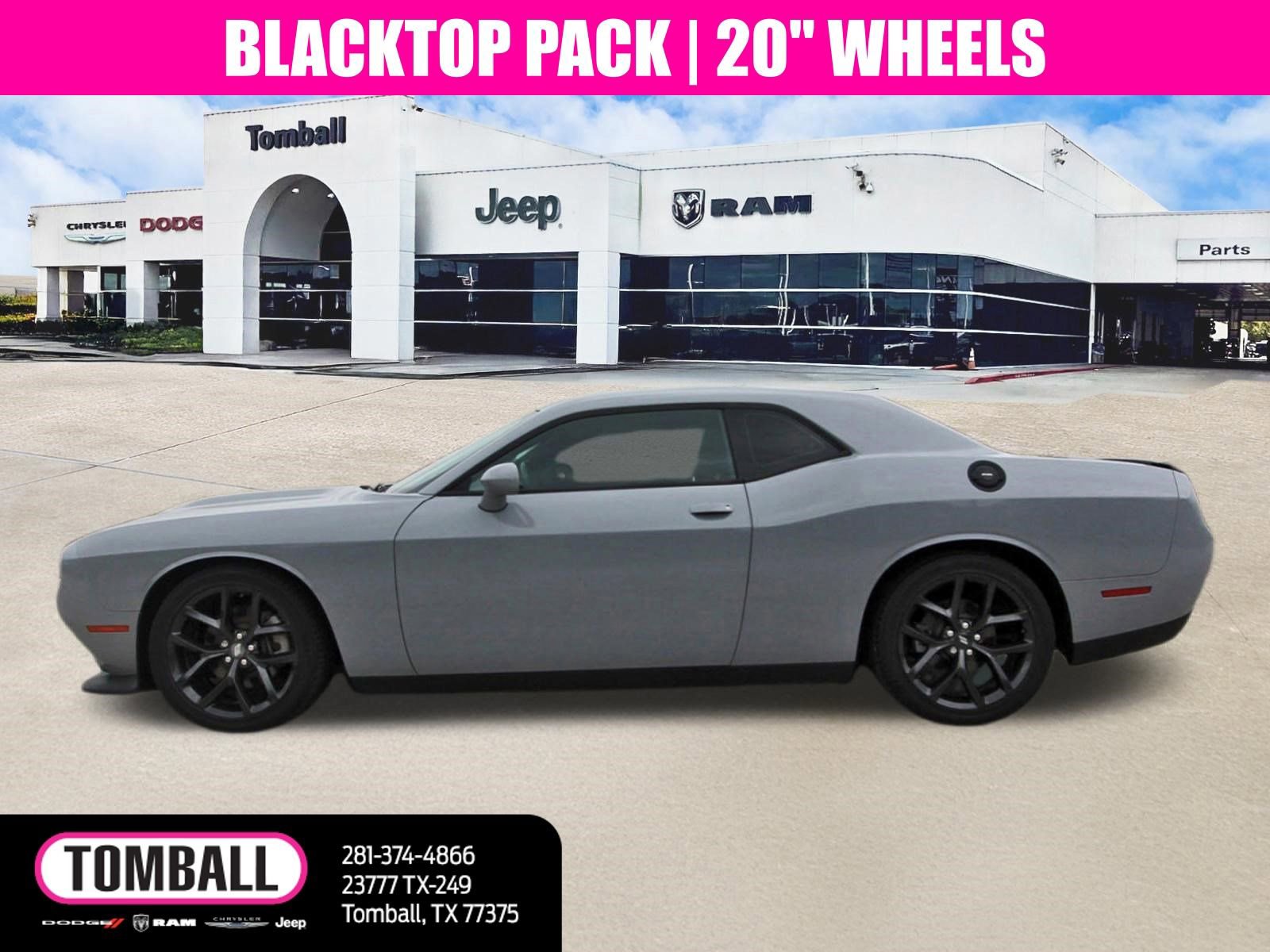 Used 2021 Dodge Challenger GT w/ Blacktop Package image 4